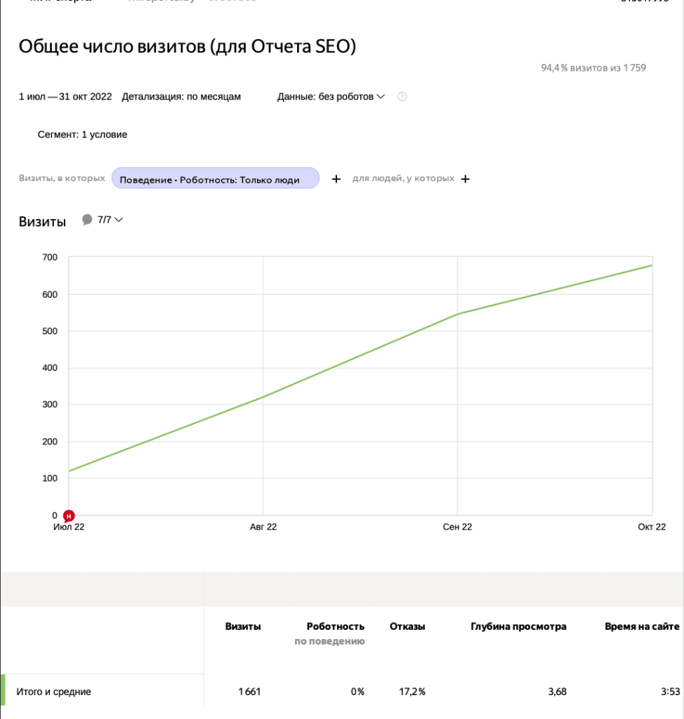рост интернет-магазина спорт товаров 